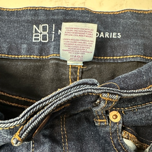 No Boundaries Women's Dark Blue Flare Jeans - Picture 12 of 12